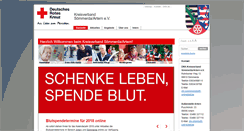 Desktop Screenshot of drk-sda.de